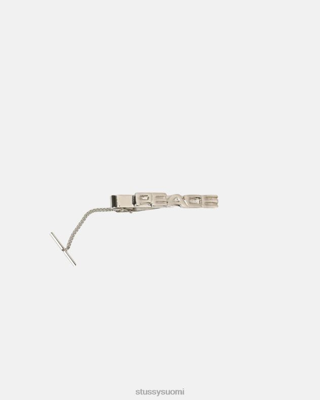 muut hopea rauhansolmion klipsi STUSSY sukupuolineutraali 2886P432