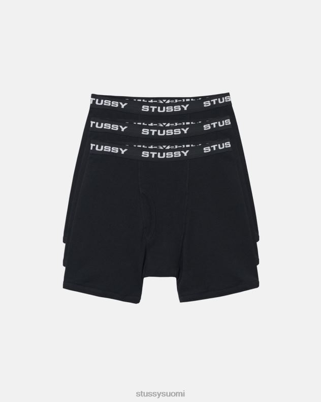 muut musta bokserit - 3 kpl STUSSY sukupuolineutraali 2886P447