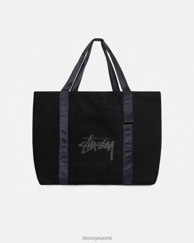 muut musta raskas toimikas vanha työpajamme iso rantalaukku STUSSY sukupuolineutraali 2886P439