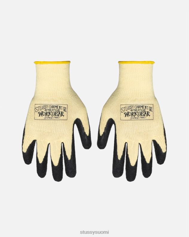 muut vaaleankeltainen työhanskat STUSSY sukupuolineutraali 2886P425