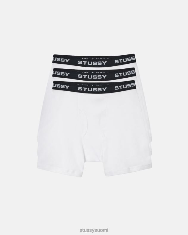 muut valkoinen bokserit - 3 kpl STUSSY sukupuolineutraali 2886P448