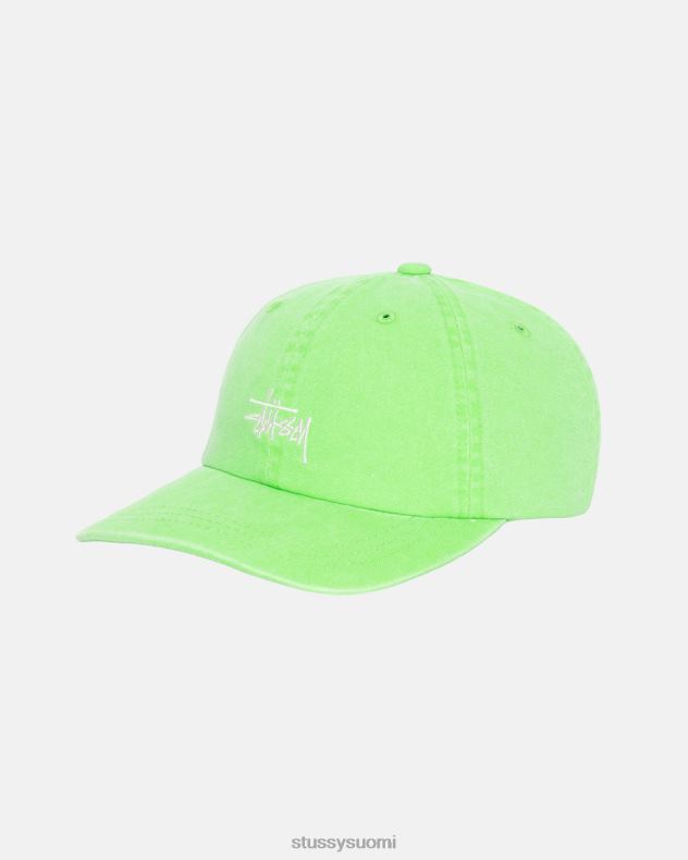 päähineet lime pesty varastossa low pro cap STUSSY sukupuolineutraali 2886P394