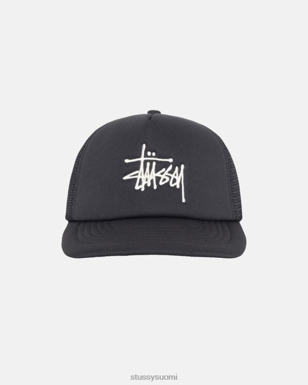 päähineet musta iso peruskuorma-laki STUSSY sukupuolineutraali 2886P373