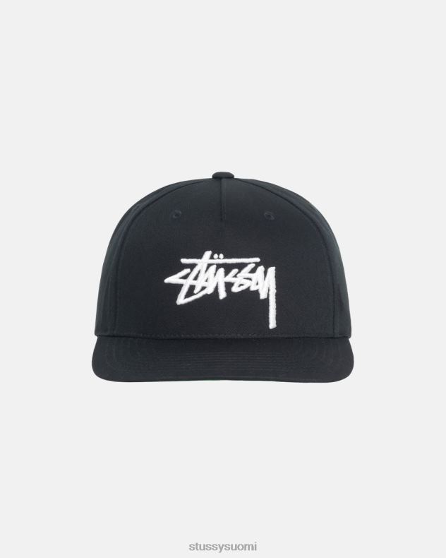 päähineet musta iso stock point kruunuhattu STUSSY sukupuolineutraali 2886P405