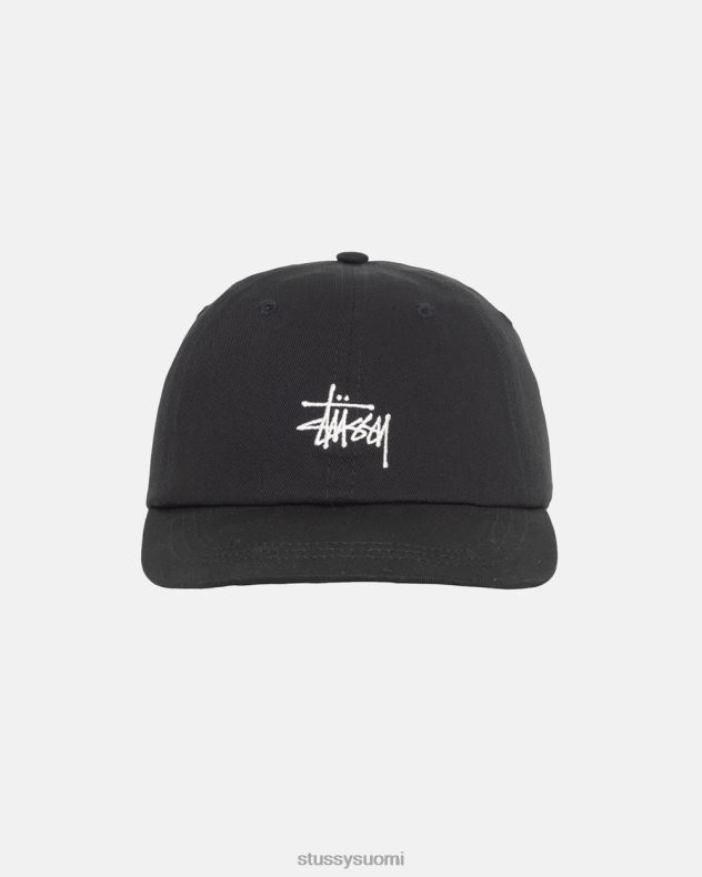 päähineet musta perusvarasto low pro cap STUSSY sukupuolineutraali 2886P384