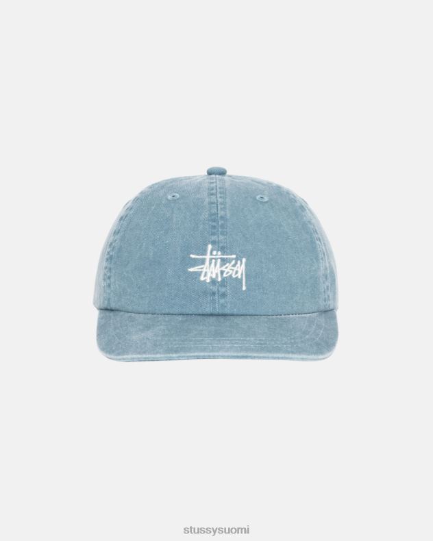päähineet tumma sinivihreä pesty varastossa low pro cap STUSSY sukupuolineutraali 2886P395