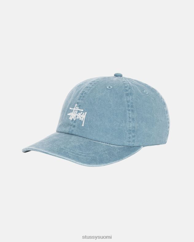 päähineet tumma sinivihreä pesty varastossa low pro cap STUSSY sukupuolineutraali 2886P395