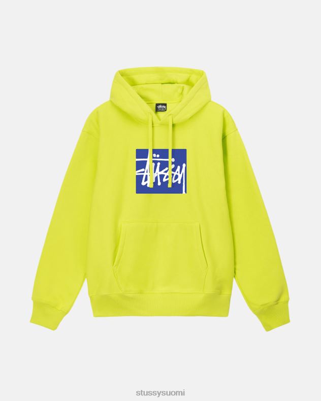 hikoilee Keylime stock box-huppari STUSSY sukupuolineutraali 2886P183