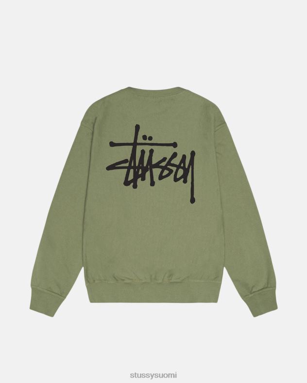 hikoilee artisokka peruspigmentillä värjätty miehistö STUSSY sukupuolineutraali 2886P186