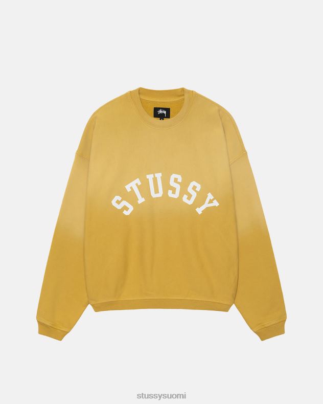 hikoilee keltainen auringon haalistunut ylimitoitettu miehistö STUSSY sukupuolineutraali 2886P157
