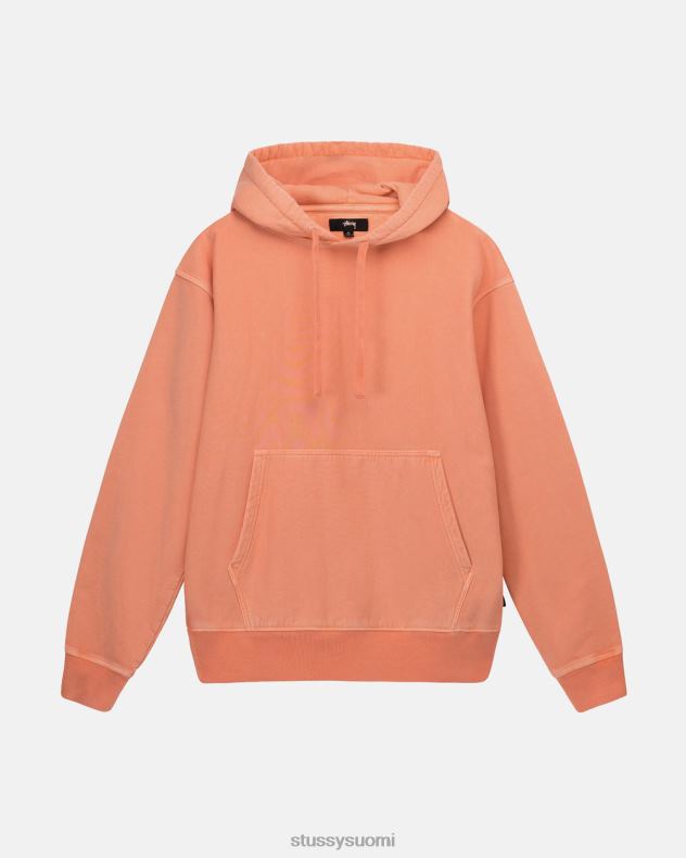 hikoilee koralli Pigmentillä värjätty fleecehuppari STUSSY sukupuolineutraali 2886P233