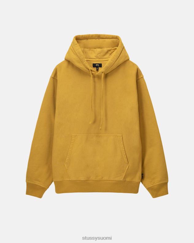 hikoilee kulta Pigmentillä värjätty fleecehuppari STUSSY sukupuolineutraali 2886P226