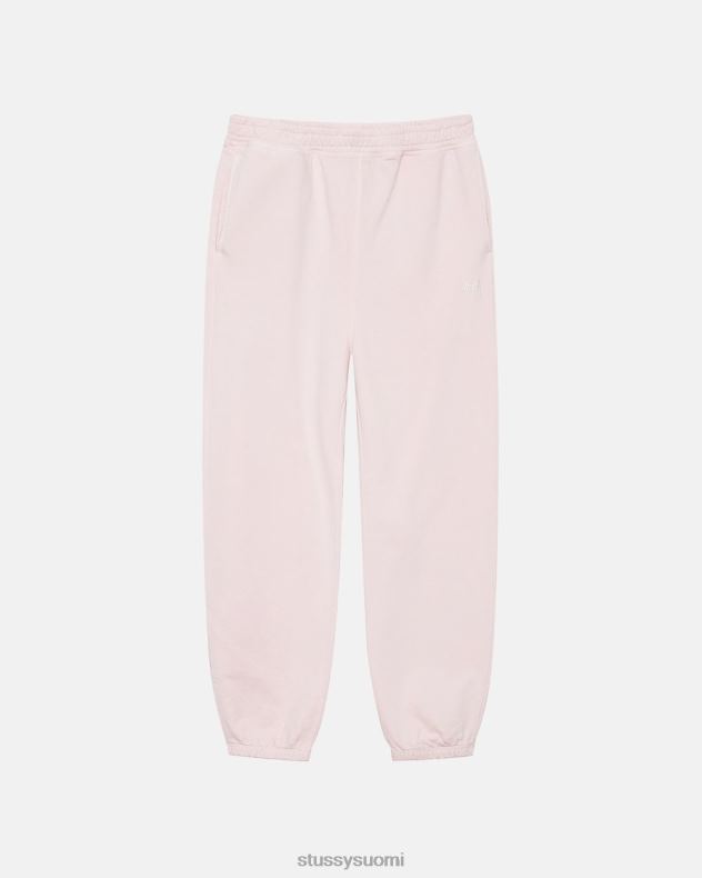 hikoilee lt. vaaleanpunainen overdyed stock logo collegehousut STUSSY sukupuolineutraali 2886P130