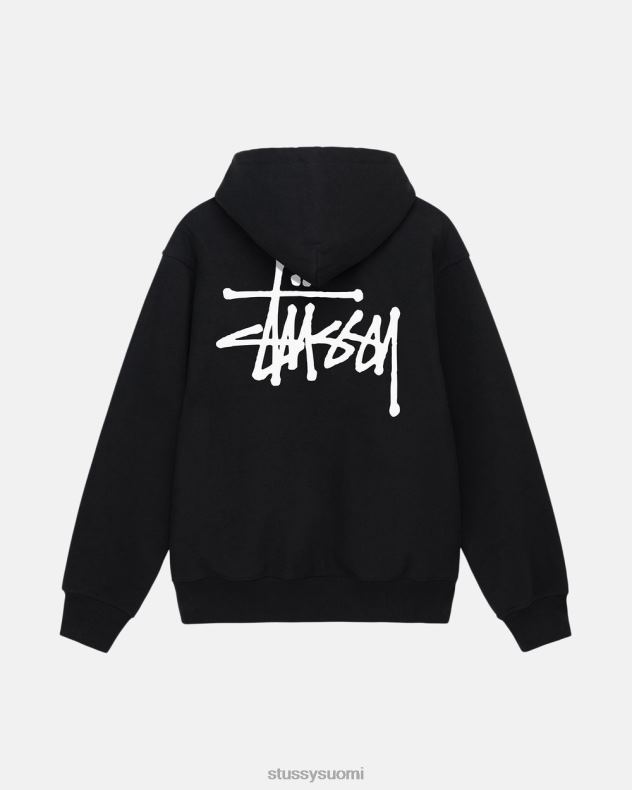 hikoilee musta perus huppari STUSSY sukupuolineutraali 2886P196