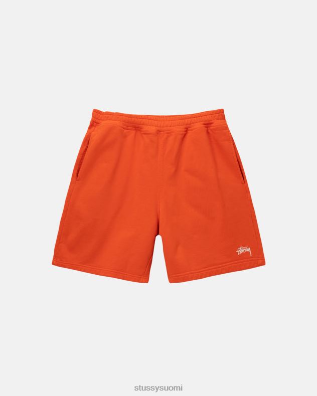 hikoilee oranssi overdyed stock logo hiki short STUSSY sukupuolineutraali 2886P154