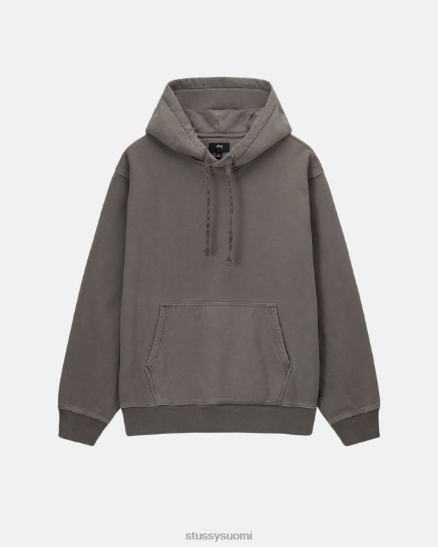 hikoilee puuhiili Pigmentillä värjätty fleecehuppari STUSSY sukupuolineutraali 2886P223