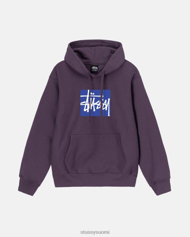 hikoilee rypäleen stock box-huppari STUSSY sukupuolineutraali 2886P182