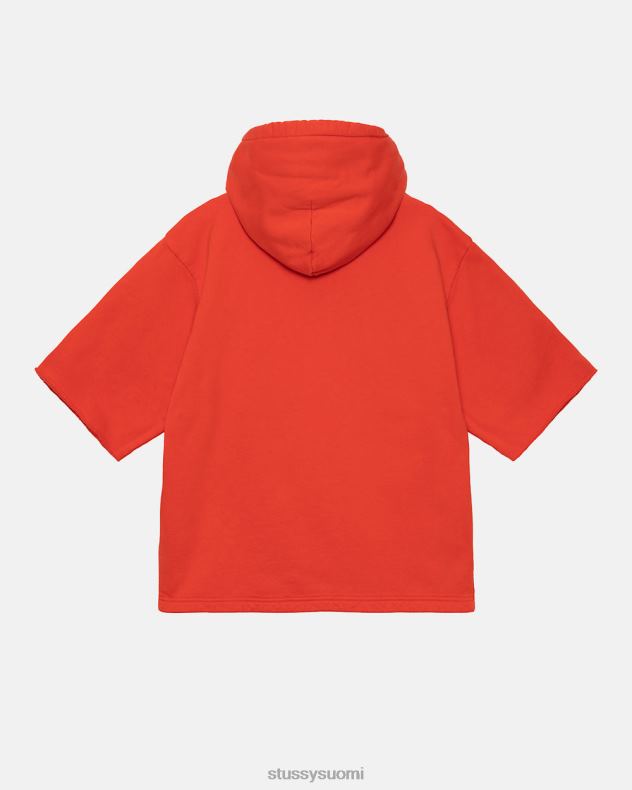 hikoilee syvä oranssi ss boxy lyhennetty huppari STUSSY sukupuolineutraali 2886P162
