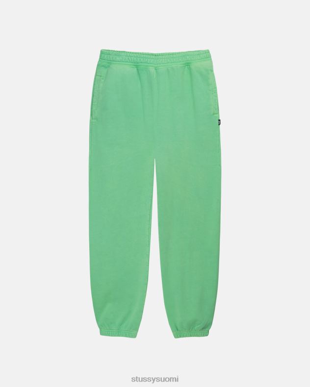 hikoilee vihreä Pigmentillä värjätty fleecehousu STUSSY sukupuolineutraali 2886P236