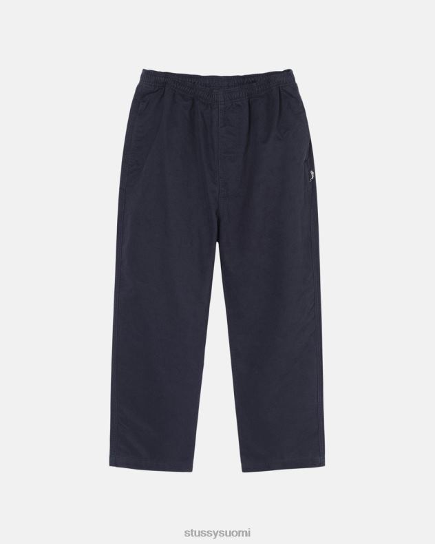 housut laivasto harjatut rantahousut STUSSY sukupuolineutraali 2886P315