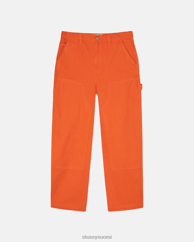 housut oranssi canvas työhousut STUSSY sukupuolineutraali 2886P312