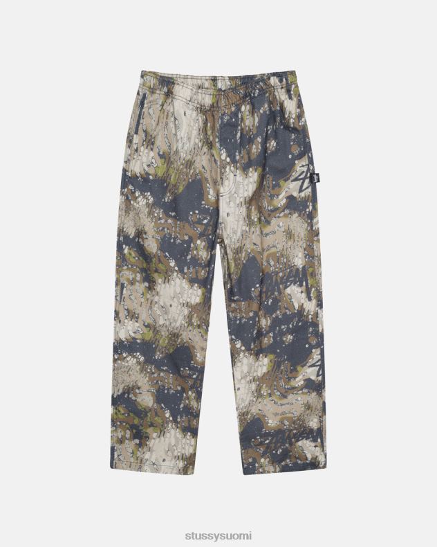 housut terranea hunnu camo rantahousut STUSSY sukupuolineutraali 2886P313