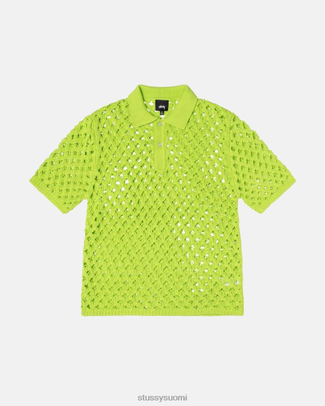 neuleita lime iso verkkopusero STUSSY sukupuolineutraali 2886P245