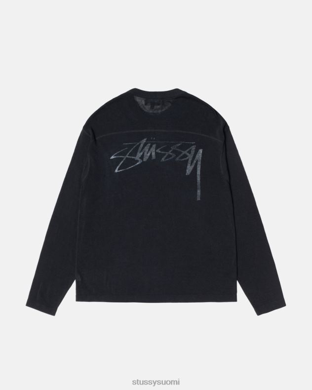 neuleita musta kevyt jalkapallomiehistö STUSSY sukupuolineutraali 2886P251