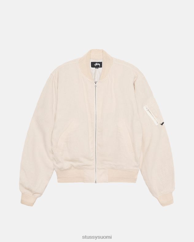päällysvaatteet luonnollinen pellava rantapommikone STUSSY sukupuolineutraali 2886P356