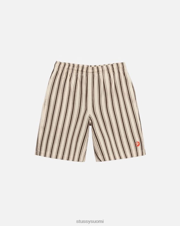 shortsit luonnollinen kangasraita vanha työpajamme laguna short STUSSY sukupuolineutraali 2886P266
