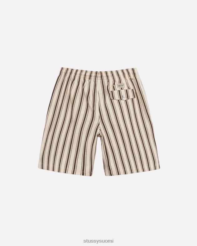 shortsit luonnollinen kangasraita vanha työpajamme laguna short STUSSY sukupuolineutraali 2886P266
