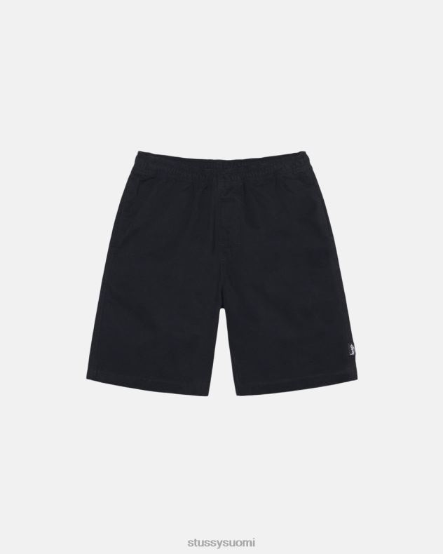 shortsit musta harjattu ranta lyhyt STUSSY sukupuolineutraali 2886P280