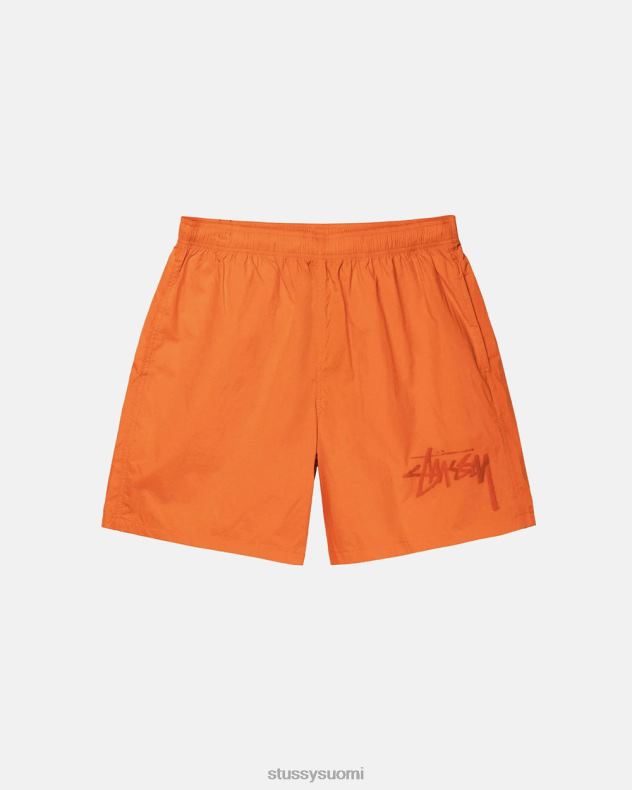 shortsit oranssi big stock nylon lyhyt STUSSY sukupuolineutraali 2886P290