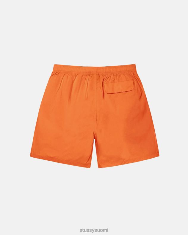 shortsit oranssi big stock nylon lyhyt STUSSY sukupuolineutraali 2886P290