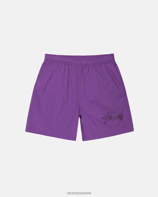 shortsit violetti big stock nylon lyhyt STUSSY sukupuolineutraali 2886P289
