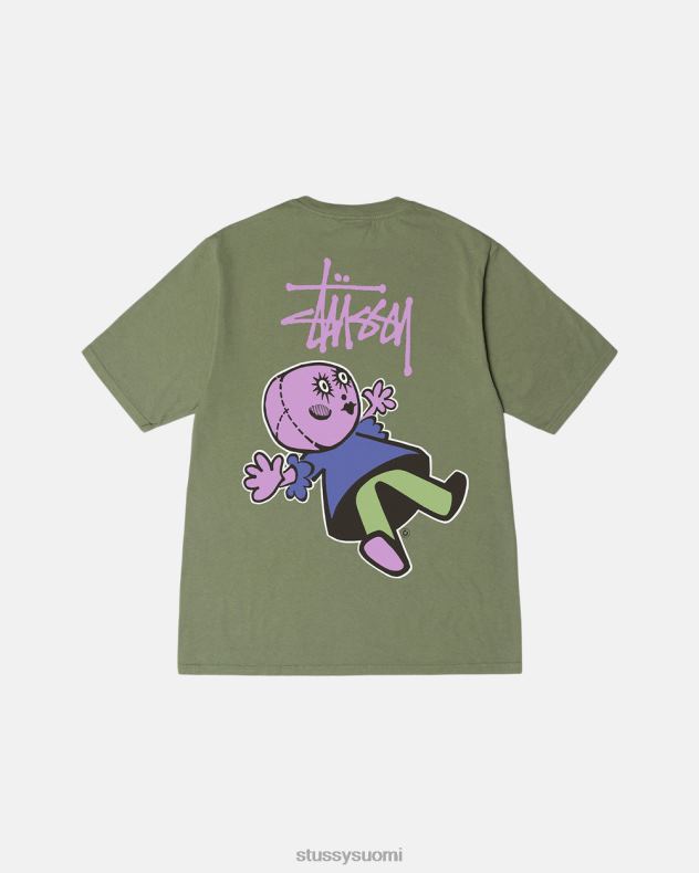 t-paidat artisokka dollie pigmentillä värjätty t-paita STUSSY sukupuolineutraali 2886P39