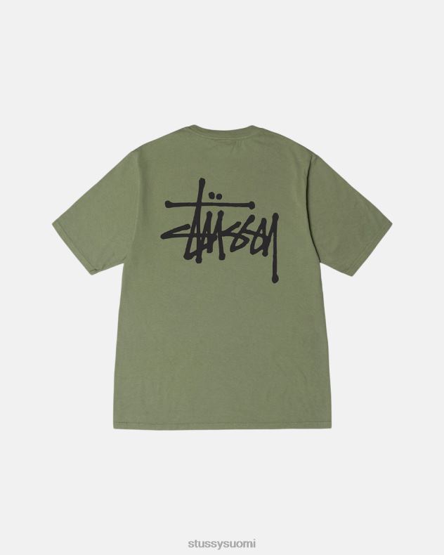 t-paidat artisokka peruspigmentillä värjätty t-paita STUSSY sukupuolineutraali 2886P32