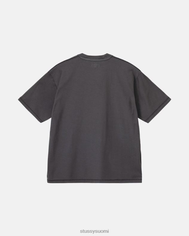 t-paidat haalistunut musta laiska tee STUSSY sukupuolineutraali 2886P77