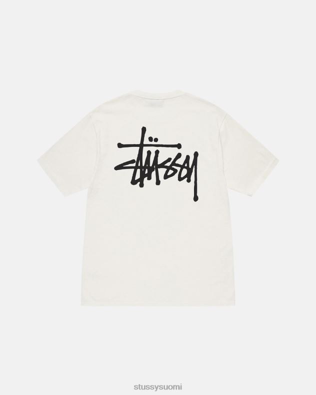 t-paidat luonnollinen peruspigmentillä värjätty t-paita STUSSY sukupuolineutraali 2886P31