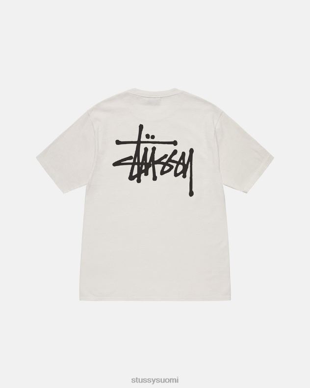 t-paidat luonnollinen peruspigmentillä värjätty t-paita STUSSY sukupuolineutraali 2886P498