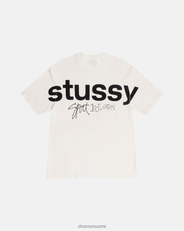 t-paidat luonnollinen sport 100% pigmentillä värjätty tee STUSSY sukupuolineutraali 2886P35