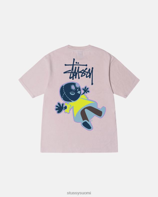 t-paidat punastua dollie pigmentillä värjätty t-paita STUSSY sukupuolineutraali 2886P40