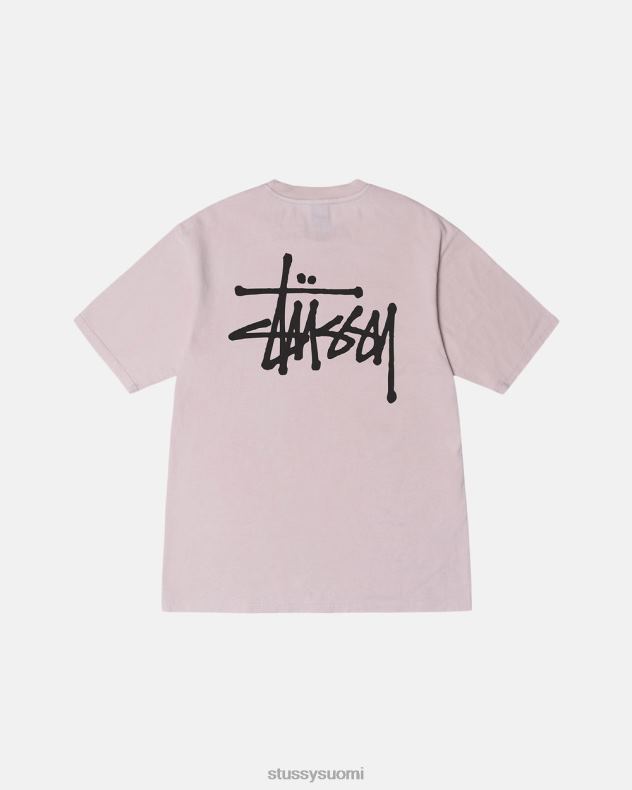 t-paidat punastua peruspigmentillä värjätty t-paita STUSSY sukupuolineutraali 2886P33