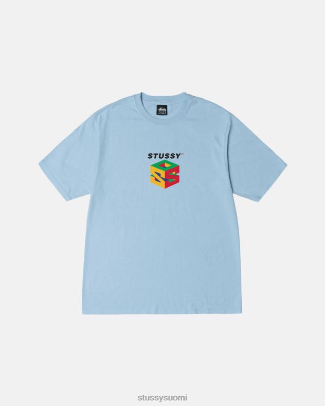 t-paidat taivaansininen s64 pigmentillä värjätty t-paita STUSSY sukupuolineutraali 2886P44